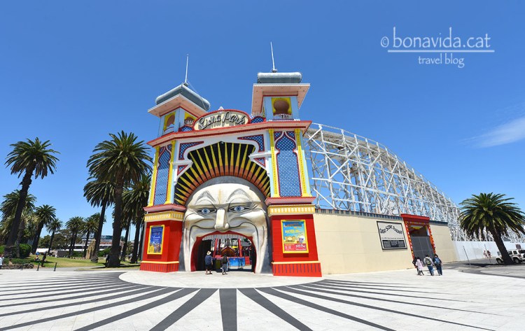 Luna Park, el Parc d'atraccions de Melbourne