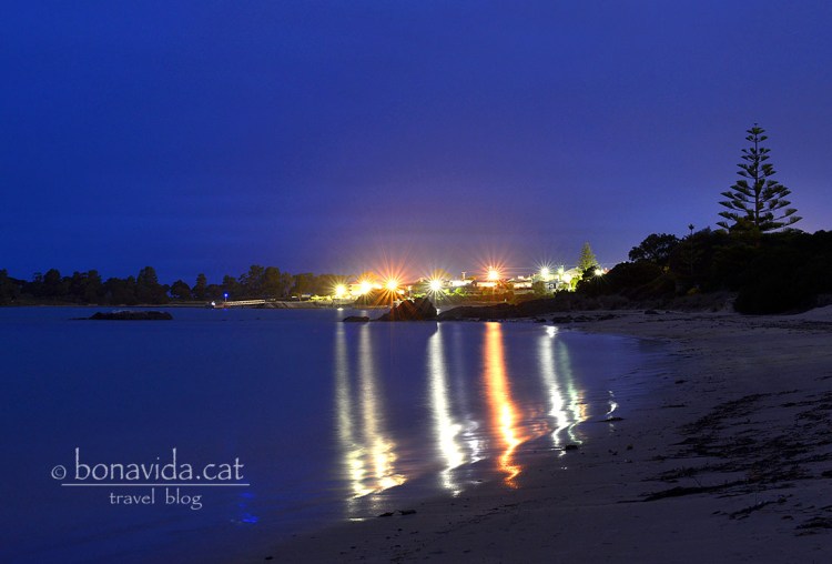 Nit a la platja de Swansea