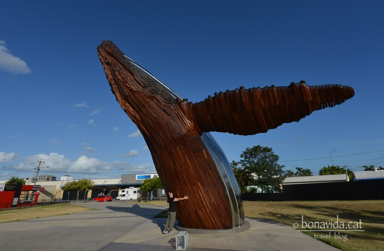 Escultura de la balena Nala