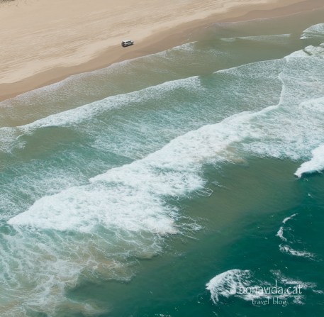 Només els 4x4 poden accedir a l'illa