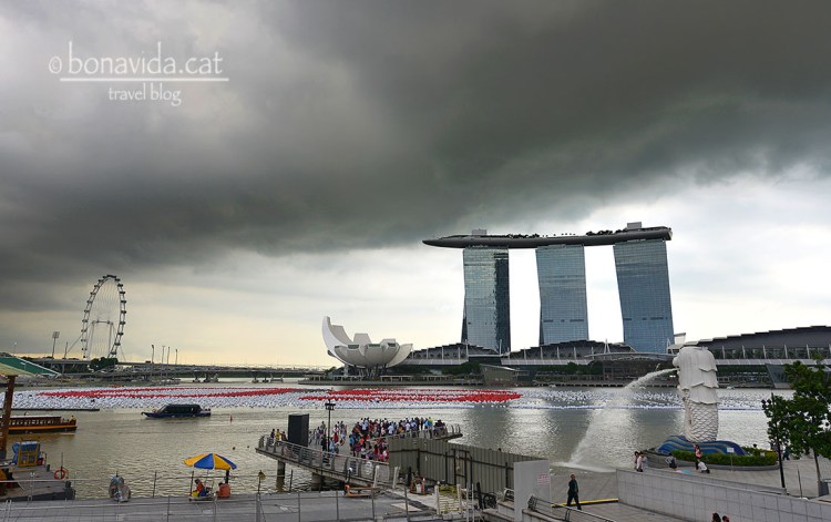 L'hotel Marina Bay Sands de Singapur