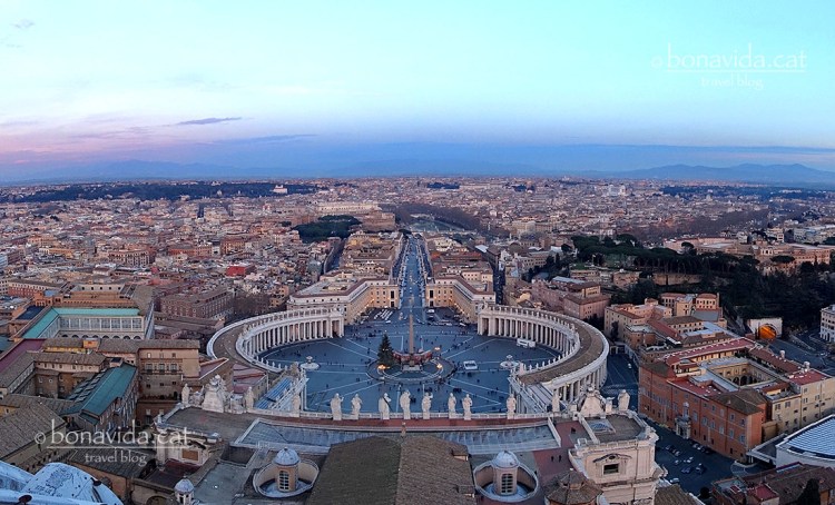 Unes vistes increíbles des de la Cúpula de la Basílica