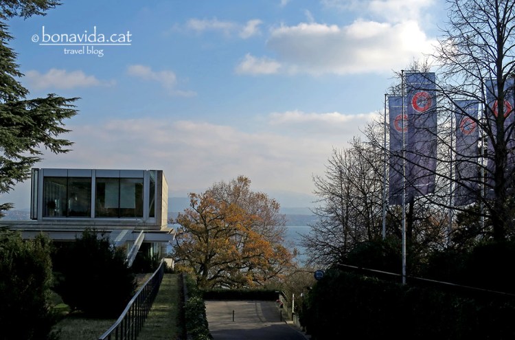 Edificis de la UEFA davant el llac