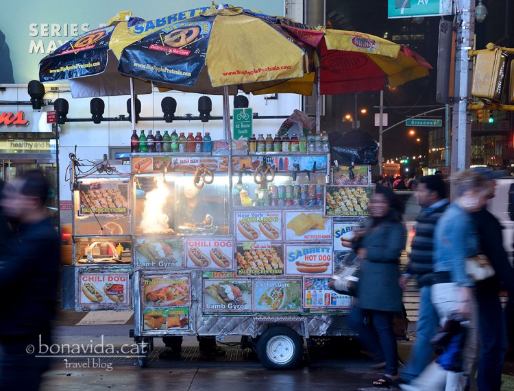 que seria de Nova York sense els xiringuitos de hot dogs?