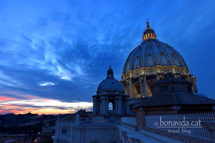 roma cupula santpere sunset