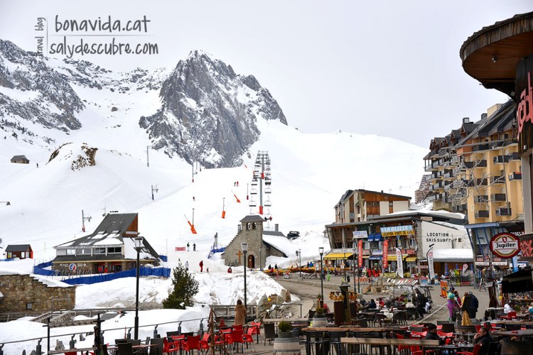 Estació d'esquí al Tourmalet