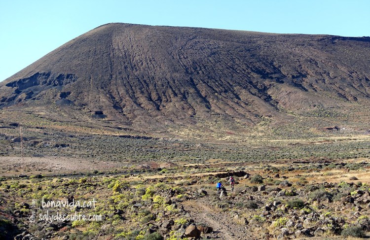 Per l'illa veiem molts ciclistes