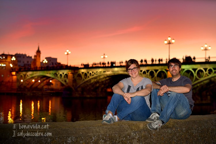 Capvespre davant el Pont de Triana