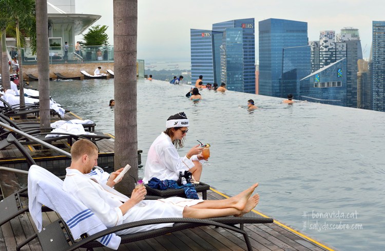 ...altres es relaxen....