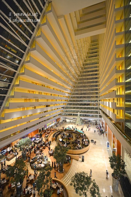 Interior de l'hotel. Aqui tot és gran!