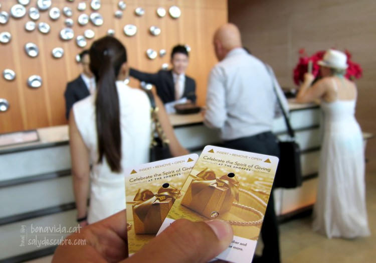 Un cop registrats, les targetes donen accès a tot arreu