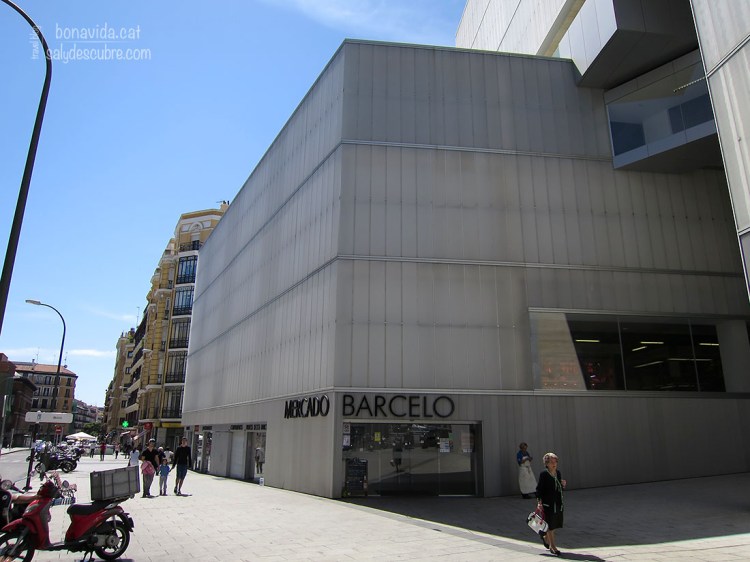 L'edifici del Mercado Sanildefonso és una mica diferent al que ens imaginem per a un mercat...