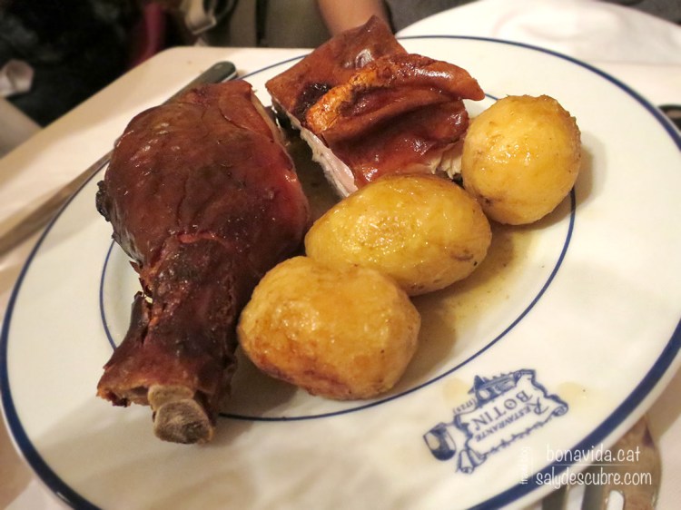 Cochinillo al forn amb patates