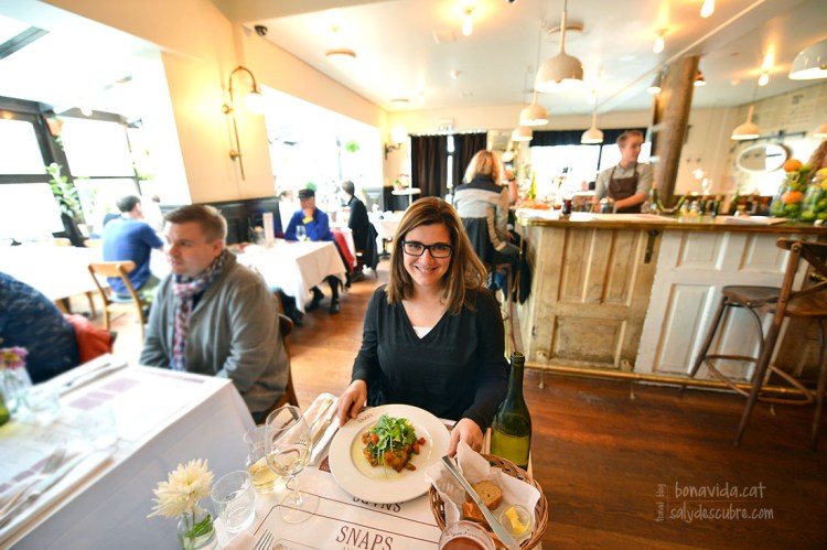 Dinant al boníssim restaurant Snaps