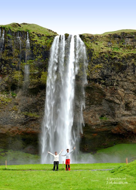 Davant Seljalandsfoss