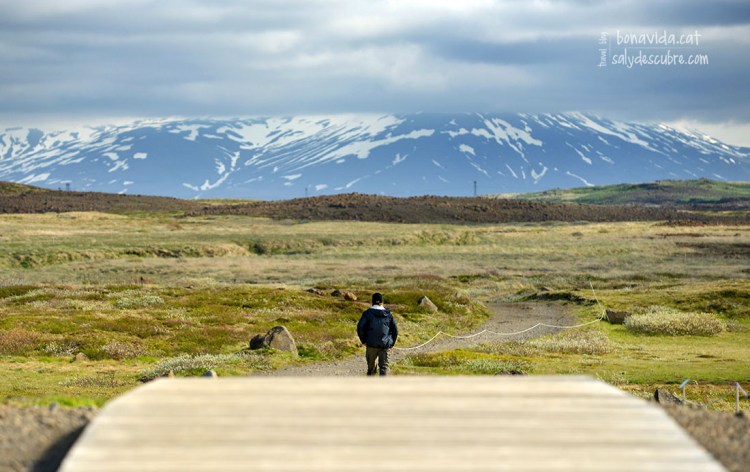 El millor de molts punts com Gullfoss, és que es poden fer trekings per la zona
