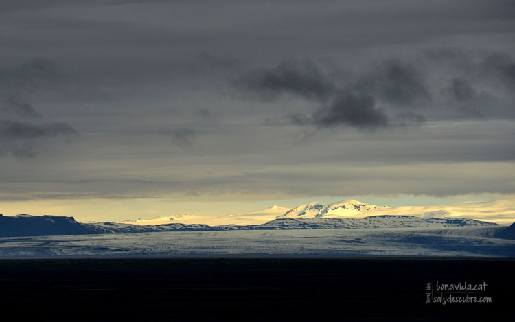El Parc Nacional Vatnajökull és enorme