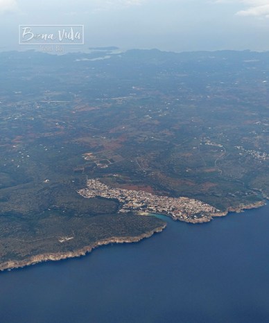 Vista aèria de l'illa 