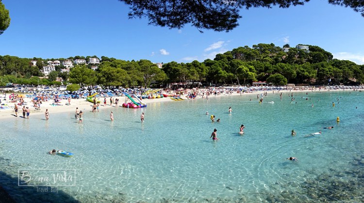 Trobem llocs més massificats i populars com Cala Galdana...