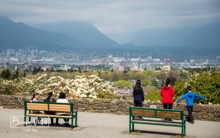 Vistes des de Queen Elizabeth Park