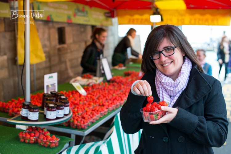 Marché des Lices, Rennes. Bretanya