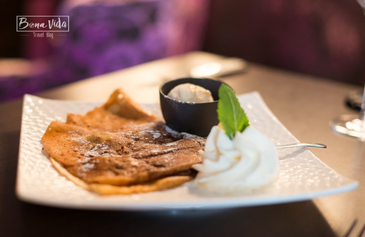 Créperie Le Saint George, Rennes. Bretanya