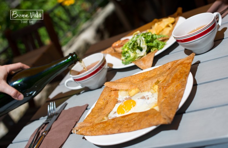 Place au beurre, Quimper. Bretanya