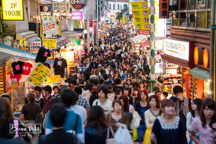 Ambient al carrer Takeshita-dori, al barri de Harajuku. Tokyo