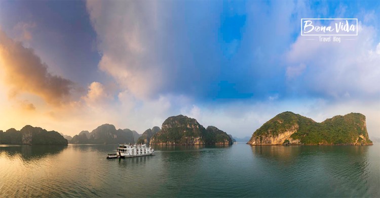 vietnam halong bay pano